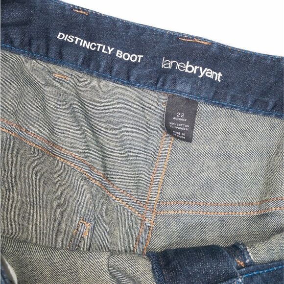 Lane Bryant Distinctly Bootcut Dark Wash Jeans - Picture 5 of 6